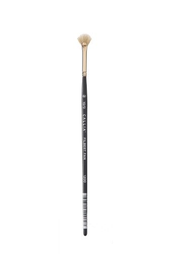 Willow Wolfe Callia Filbert Fan Synthetic Bristle BrushFilbert Fan 10/0 Carousel 1