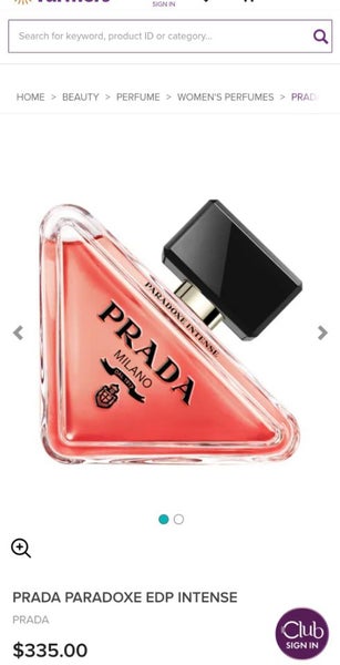 Prada paradoxe intense parfum Carousel 3