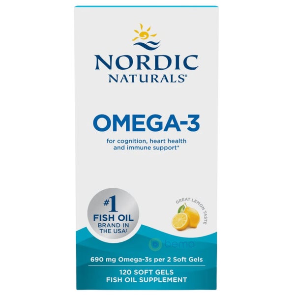 Nordic Naturals, Omega-3, 690mg, 120 Softgels Carousel 1