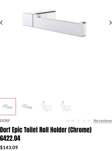 Dorf Epic toilet roll holder x 2 Carousel 3