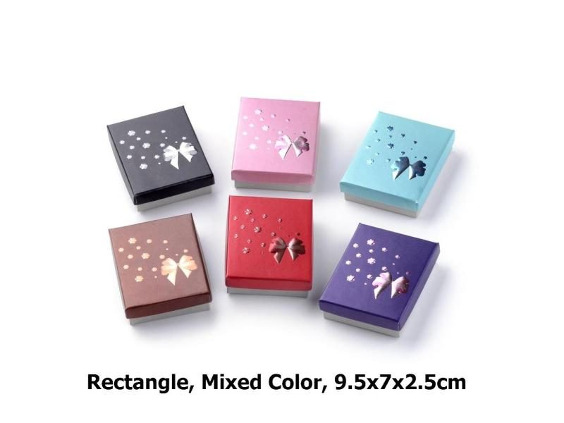 12pcs Cardboard Jewelry Set Gift Box Ring Necklace Bracelets Earring Gift Carousel 1
