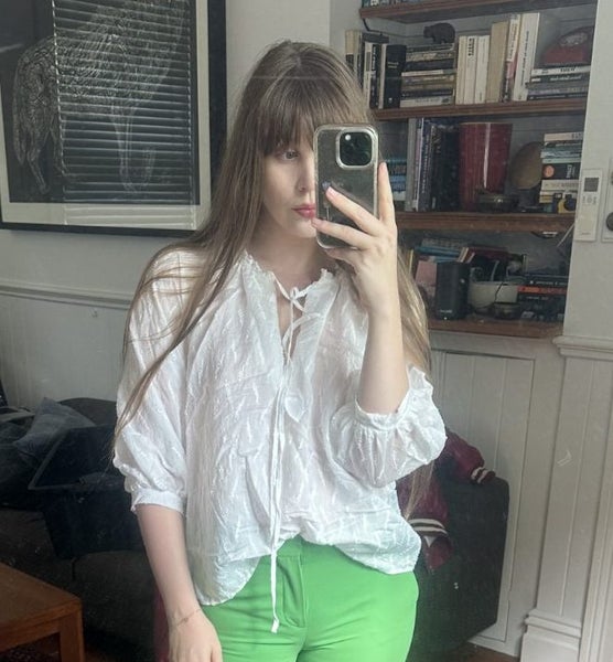 Zara white top Carousel 1