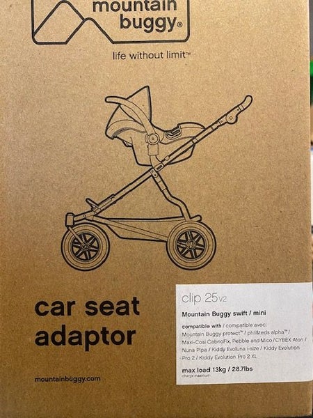 Mountain Buggy car seat adaptors MB1-CLIP25v2 Carousel 2