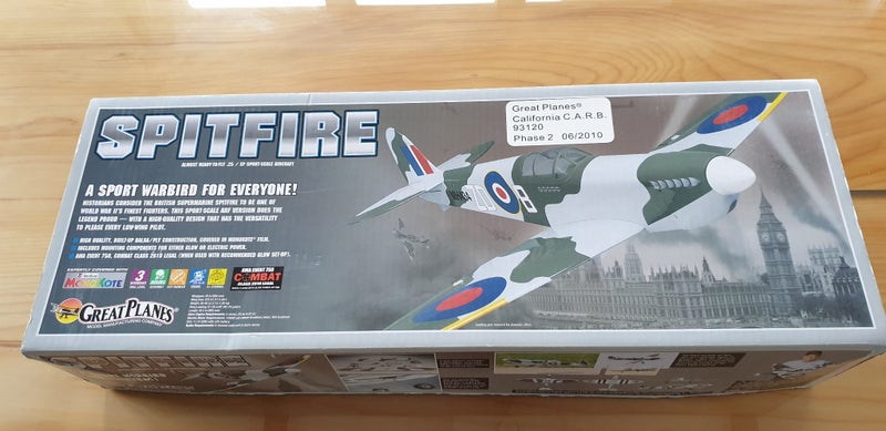 Spitfire (Great Planes Brand ) kitset rc plane Carousel 1