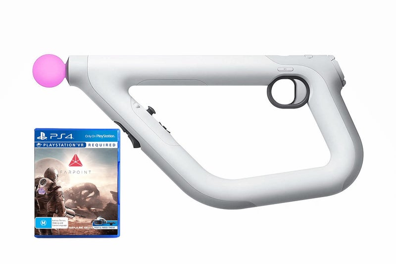 FarPoint PS4 VR BUNDLE *COMPLETE w/ Official AIM CONTROLLER* Carousel 1