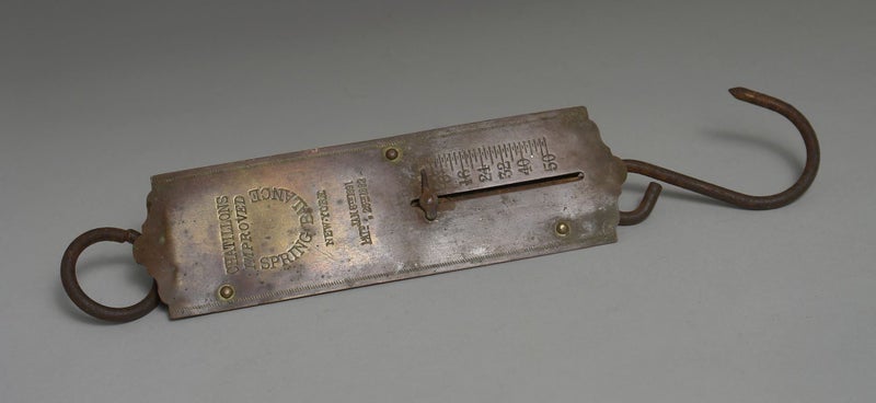 ANTIQUE BRASS SCALES - NEW YORK Carousel 1