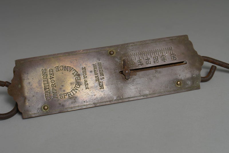 ANTIQUE BRASS SCALES - NEW YORK Carousel 2