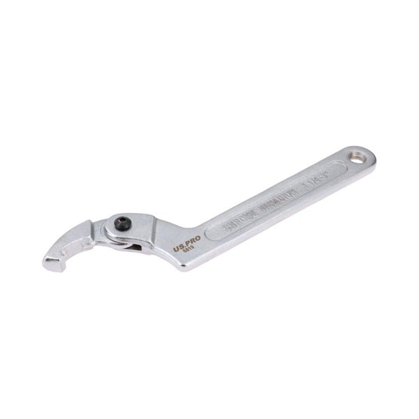 Adjustable Hook Wrench C Spanner 32mm - 75mm For Slotted Retaining Rings Carousel 4