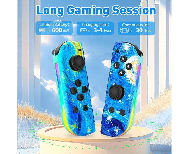 Mini Gamepad For Nintendo Switch/Led Lite Joystickwireless Gamepad Controll Carousel 2