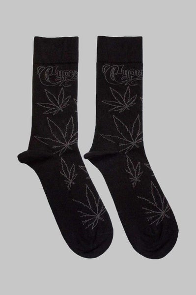 Cypress Hill Leaf Pattern Ankle Socks Carousel 5
