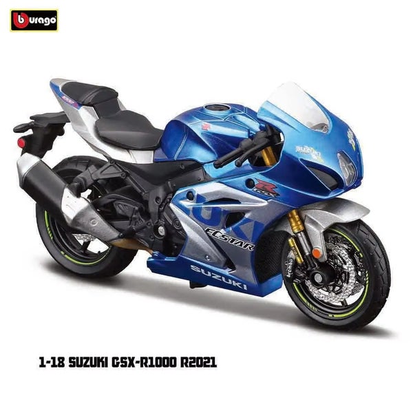 1:18 KTM Duke Static Die Cast Vehicles Collectible Motorcycle,GSX-R1000 R 2021 Carousel 1