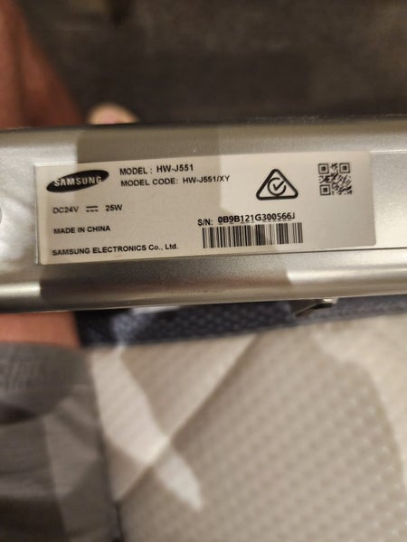 Samsung sound bar and Sub Carousel 6