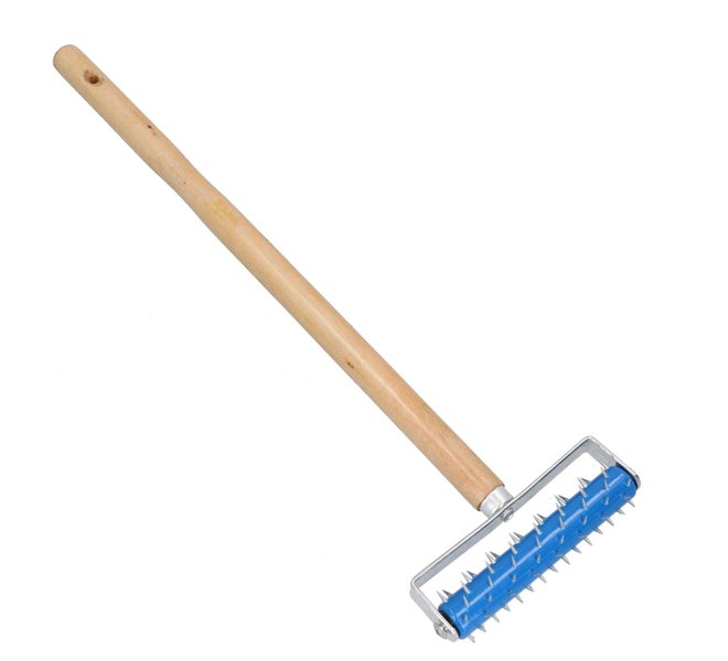 Wallpaper Perforator Scorer Spike For Easy Removal Remover 150mm Wide Roller Carousel 1