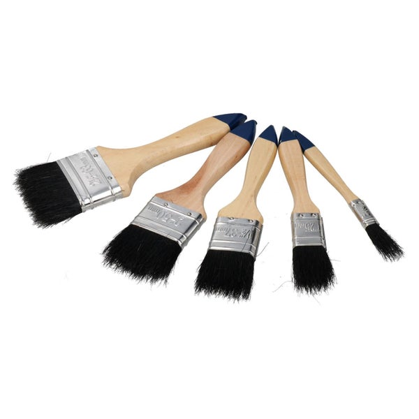 5pc Paint Brush Set Painters and Decorators Decorating Brush 12 - 62mm Width Carousel 1