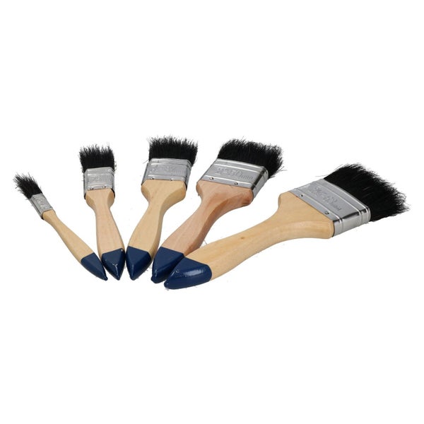 5pc Paint Brush Set Painters and Decorators Decorating Brush 12 - 62mm Width Carousel 3