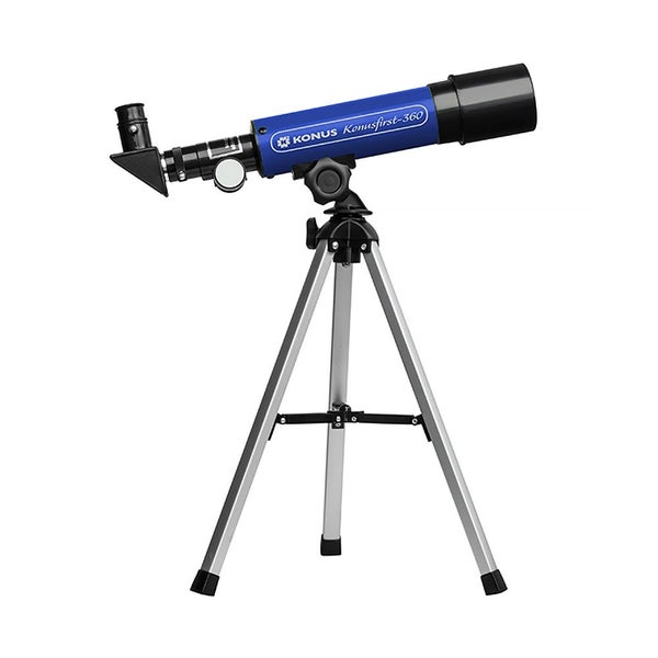 Konus Konusfirst D.50 F360 Refractor Telescope w/Table Tripod Carousel 1
