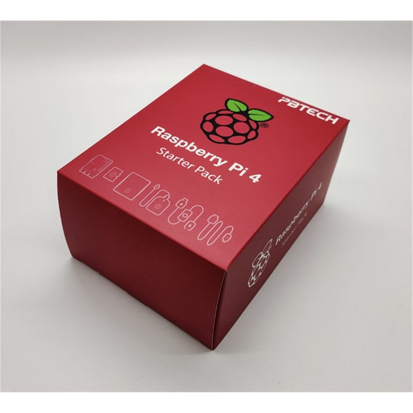Raspberry Pi 4 Model B 4GB Entry Level Starter Kit Pack Black Case Edition with Carousel 2