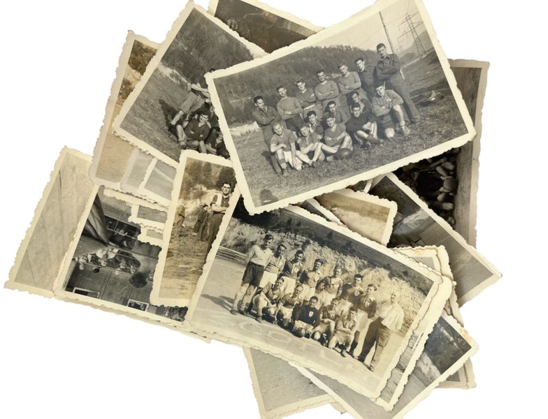 28 New Zealand England Austratia WW2 Stalag 18A Prisoner of War POW Sport Photos Carousel 1