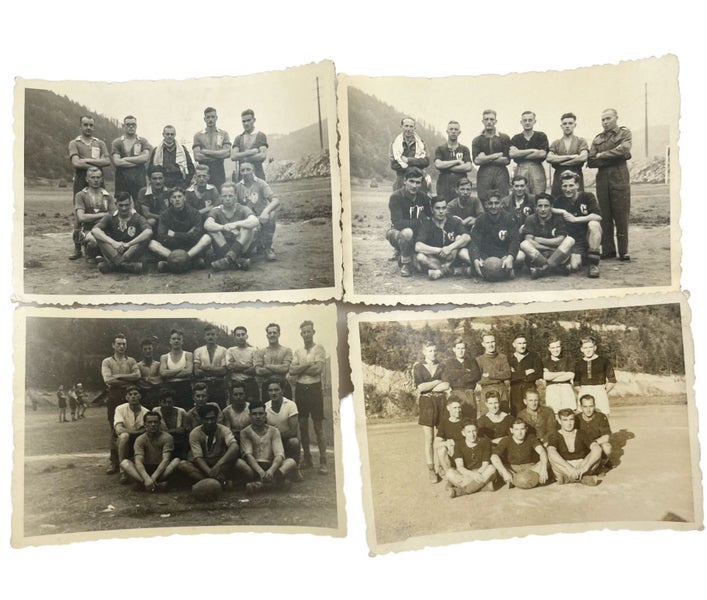 28 New Zealand England Austratia WW2 Stalag 18A Prisoner of War POW Sport Photos Carousel 8