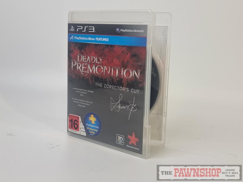 Deadly Premonition " The Directors Cut " Rare Game.. PS3 Carousel 1