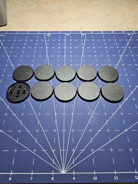 40mm Wargaming Round Bases X10 Carousel 1