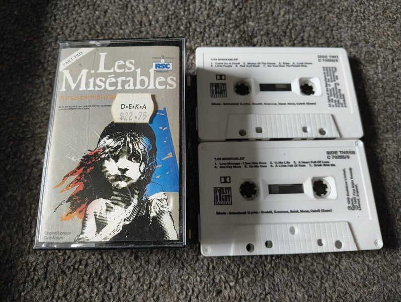 Les Miserables Double Cassette Carousel 2