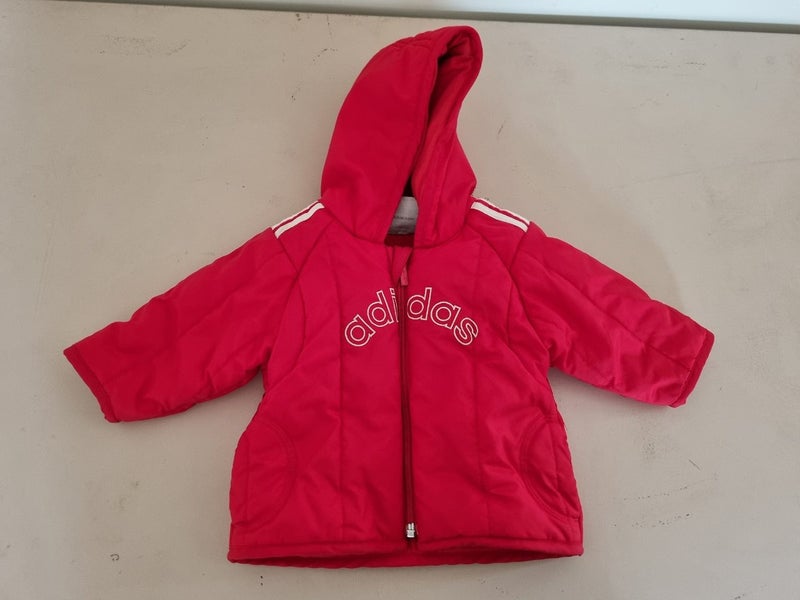 Adidas padded baby jacket size 0-3m Carousel 1