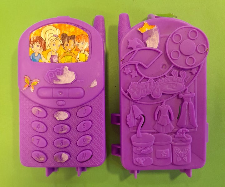 Polly Pocket toy, purple case for doll (BK 2007) Carousel 2