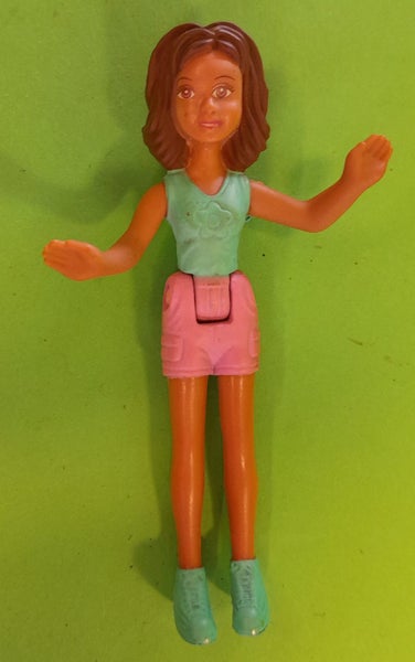 Polly Pocket toy, Shani doll (McDs 2005) Carousel 1