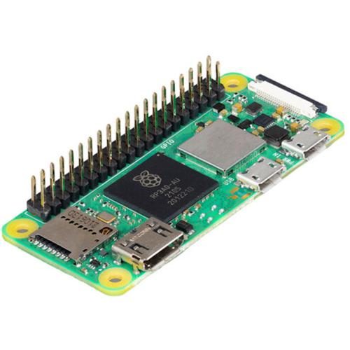 Raspberry Pi Zero 2 W with Soldered Male Header 1GHz Quad-Core ARM, 512MB LPDDR2 Carousel 1