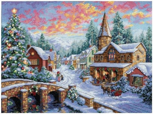 HOLIDAY VILLAGE - Dimensions gold collection Carousel 1