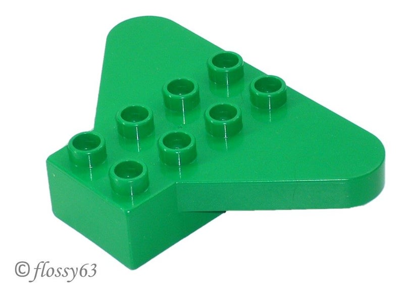 ®™DUPLO - 1 x Green Brick 2 x 4 with Wings ~Retired 2015~ Carousel 1