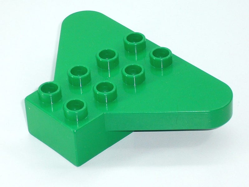 ®™DUPLO - 1 x Green Brick 2 x 4 with Wings ~Retired 2015~ Carousel 2