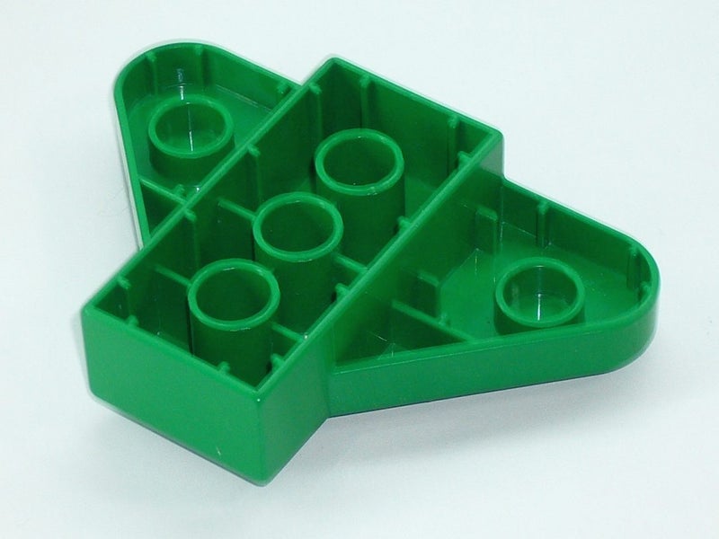 ®™DUPLO - 1 x Green Brick 2 x 4 with Wings ~Retired 2015~ Carousel 3