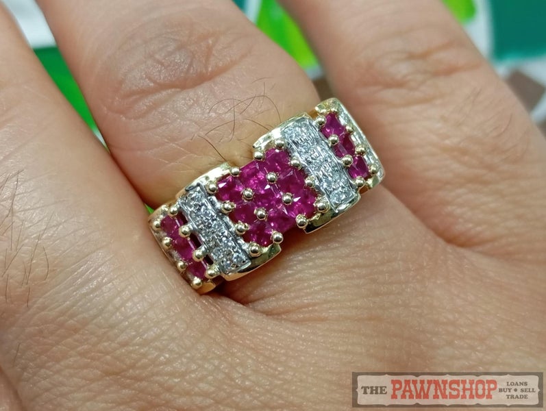 Hand Finished 0.60ct Rubies and 0.15ct TDW Diamond Dress Ring $5,500 Carousel 2