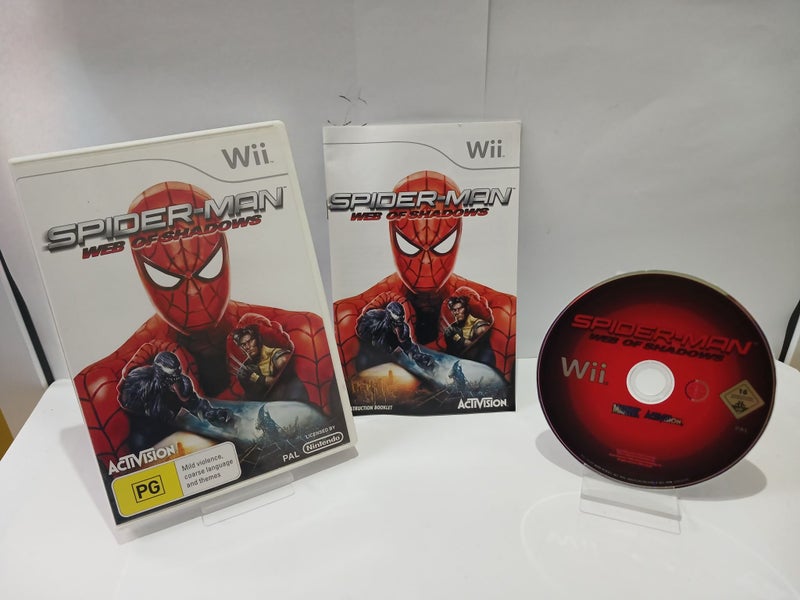 Spider-Man Web of Shadows Wii Game - B16132820-22 Carousel 1