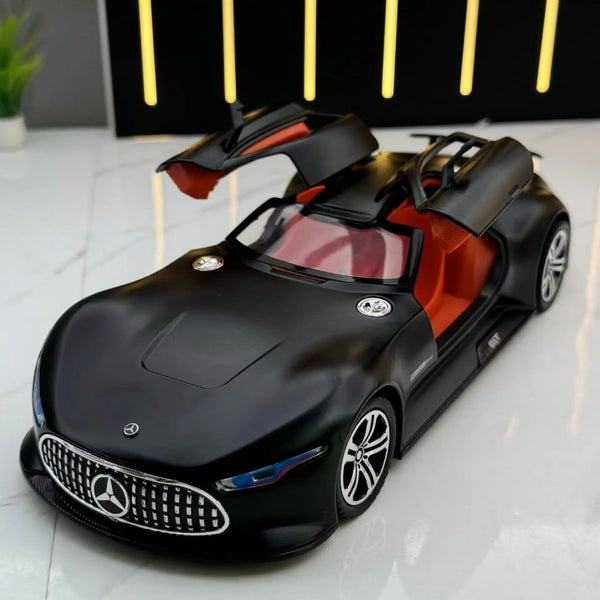 1:24 Mercedes-Benz AMG Vision GT Supercar Sound & Light Pull Back, bright black Carousel 1