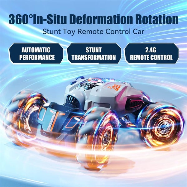 RC Stunt Car 2.4GHz Remote Control Gesture Sensor Toy Cars 360?aRotation Carousel 2