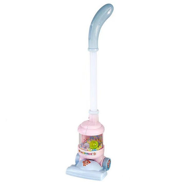 Kids Vacuum Toy 90?a Foldable Toddler Vacuum with Light-Pink Carousel 1