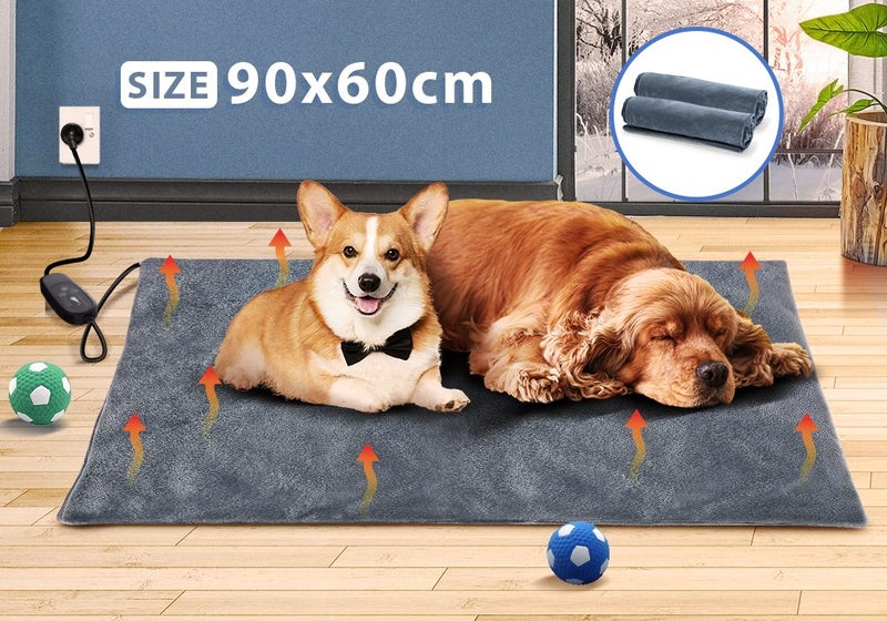 Electric Pet Dog Heating Pad Cat Heater Bed Kitty Heated Mat Wamer