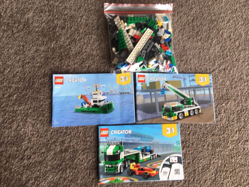 LEGO Creator 31113 Race Car Transporter inc INSTRUCTIONS Carousel 1
