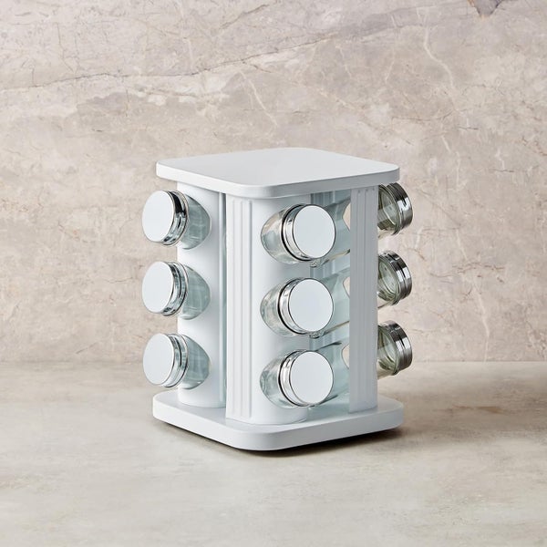Maxwell & Williams: Astor Spice Rack - White Unfilled (12 Piece Set) Carousel 2
