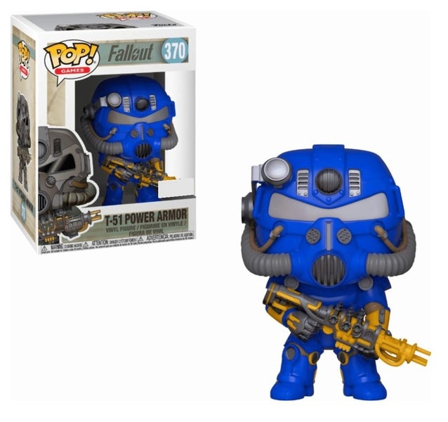 Funko Pop! Games · Fallout · Vault-Tec T-51 Power Armour 370 · RARE! · BRAND NEW Carousel 1
