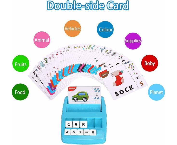 Matching Game For Kids, Alphabet Reading Spelling Games For Kids Ages 3-8, Carousel 2