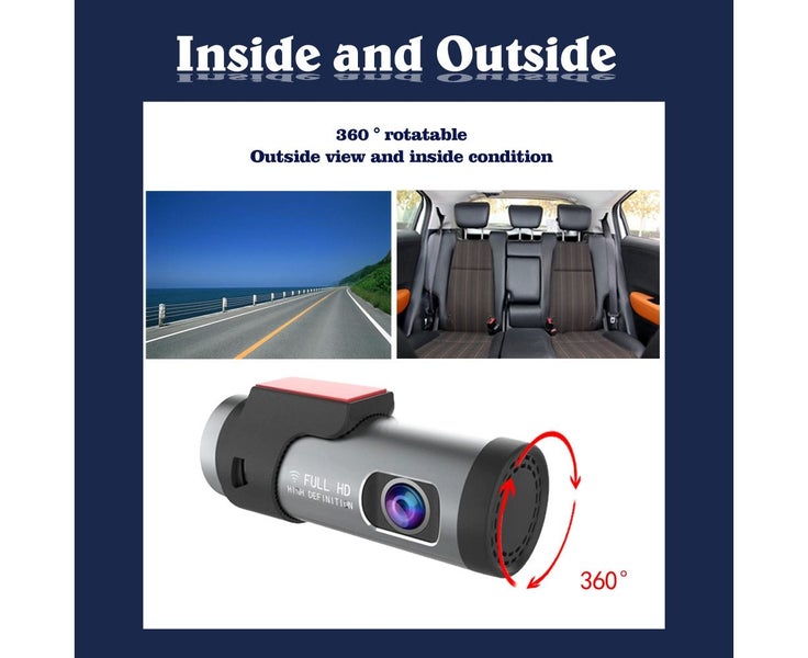 Mini HD Driving Recorder 1080P Smart Dash Cam Car DVR Sensor Night Vision C Carousel 6