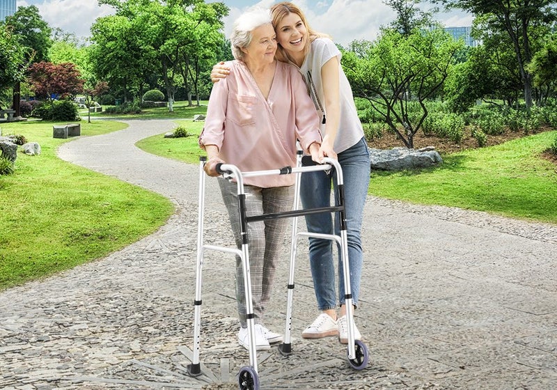 Medical Mobility Walker Adult Walking Frame Carousel 2