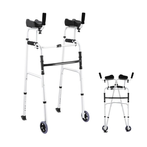 Medical Mobility Walker Adult Walking Frame Carousel 14