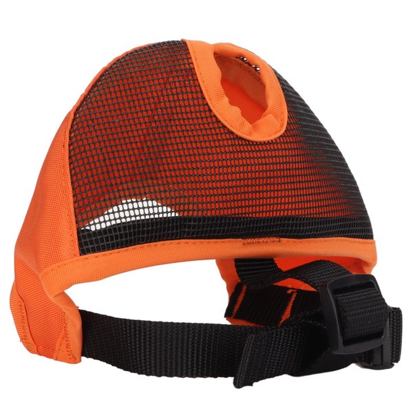 short snout dog muzzle dog mesh muzzle bulldog mask training dog mask Adjustable Carousel 1