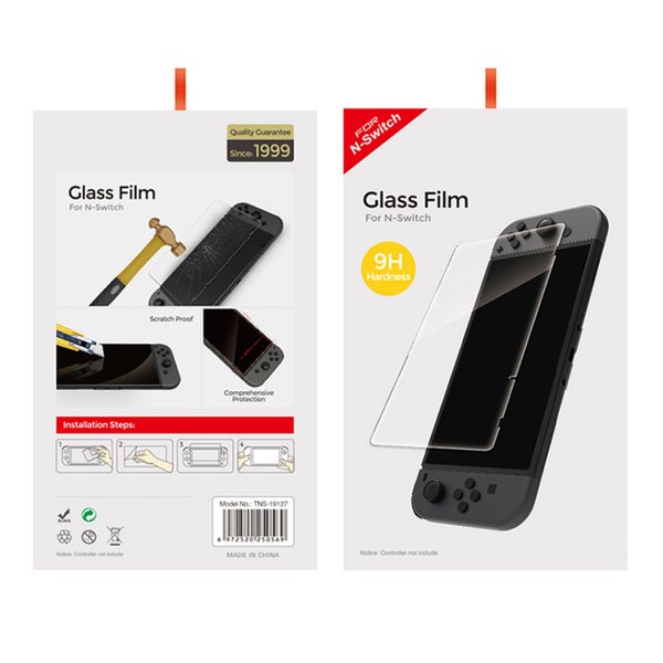 DOBE Nintendo Switch Tempered film/ Anti-fingerprint 9H Screen Protection Film 2 Carousel 5