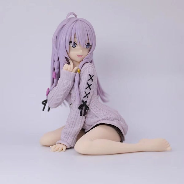 The Journey of Elaina Anime Figure Knit Dress Witch Elaina Action Figure PVC, 01 Carousel 1